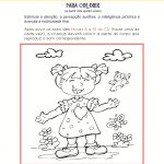 Livro Infantil Eco Reflexo do Som Atividade para colorir