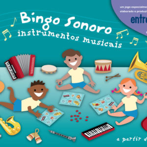 Jogo Educativo Bingo Sonoro Instrumentos Musicais